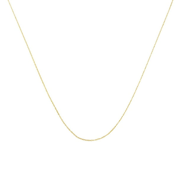 18" 22",24" 20" 16" Fine 10K Yellow Gold 0.5 mm Box Chain Necklace Size 14" 18" 22",24" 20" 16" Fine 10K Yellow Gold 0.5 mm Box Chain Necklace Size 14"